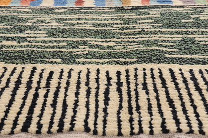 11 x 13 - Multicolor New Moroccan Rug - 81173