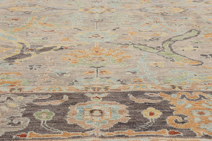 8 x 10 - Taupe New Pakistani Sultanabad Rug - 81174