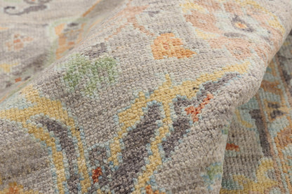 6 x 9 - Gray New Pakistani Sultanabad Rug - 81175