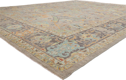 12 x 15 - Gray New Pakistani Sultanabad Rug - 81176