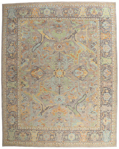 12 x 15 - Gray New Pakistani Sultanabad Rug - 81176