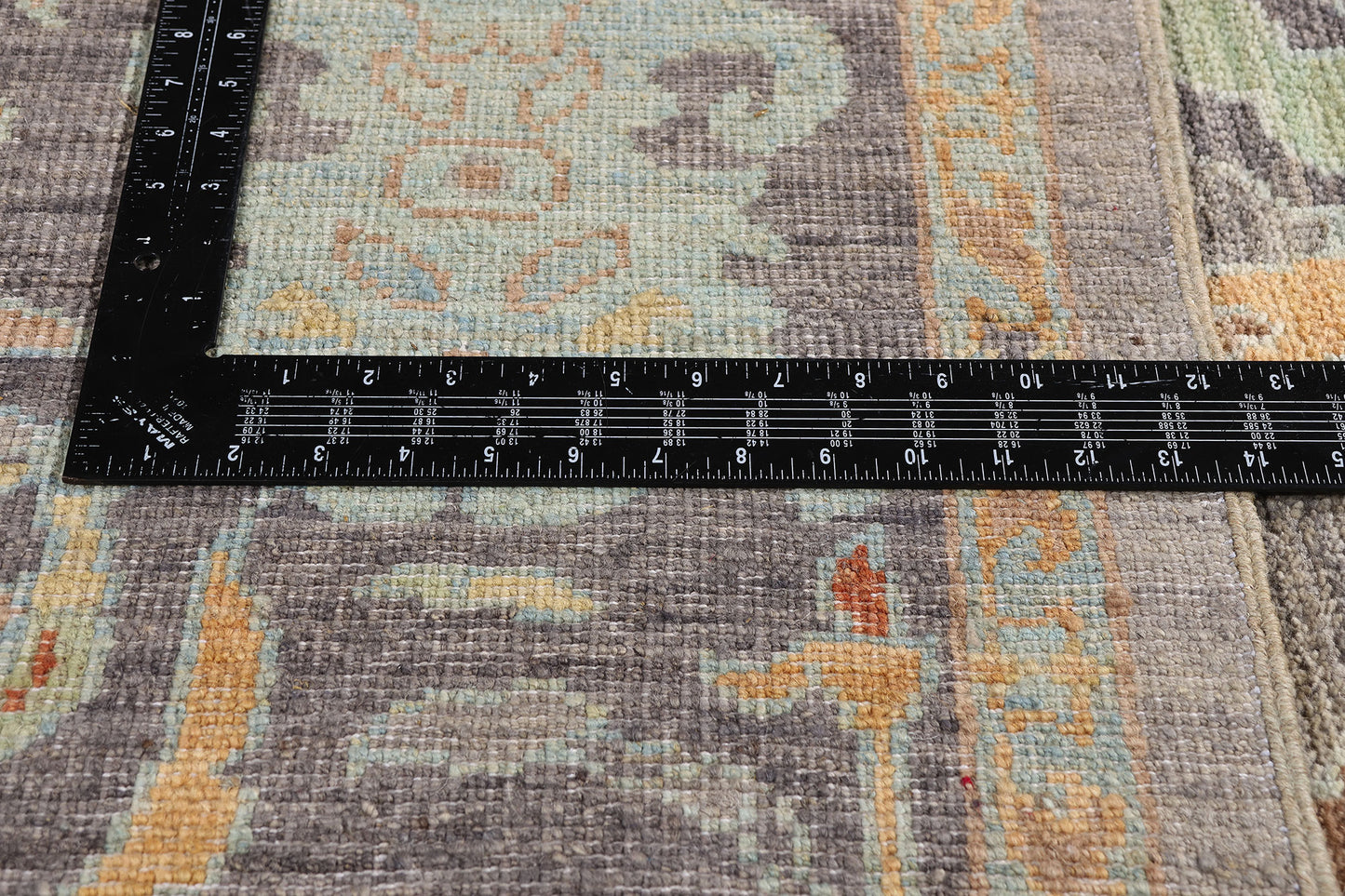 9 x 12 - Gray New Pakistani Sultanabad Rug - 81178