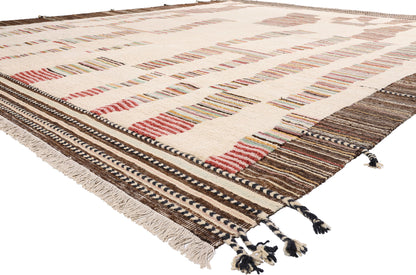 12 x 15 - Ivory New Pakistani Moroccan Rug - 81181