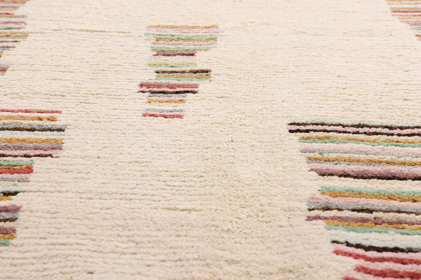 12 x 15 - Ivory New Pakistani Moroccan Rug - 81181