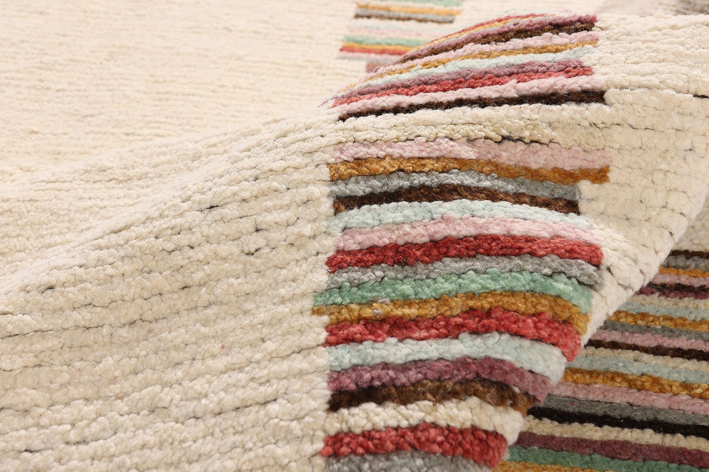 12 x 15 - Ivory New Pakistani Moroccan Rug - 81181