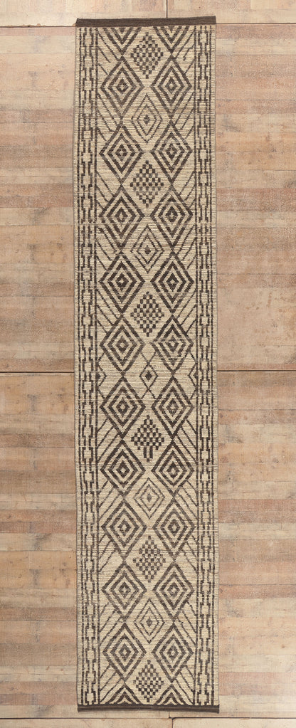3 x 16 - Beige New Pakistani Moroccan Rug - 81182