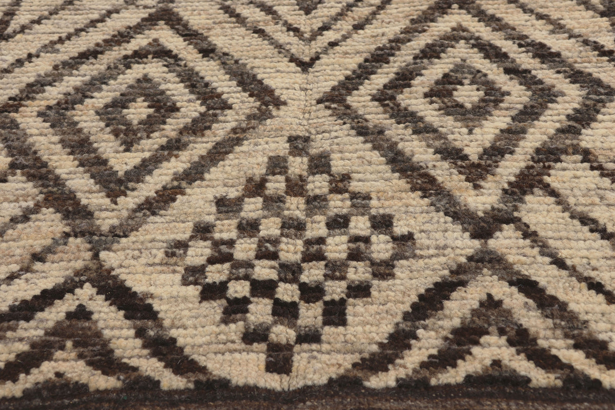 3 x 16 - Beige New Pakistani Moroccan Rug - 81182