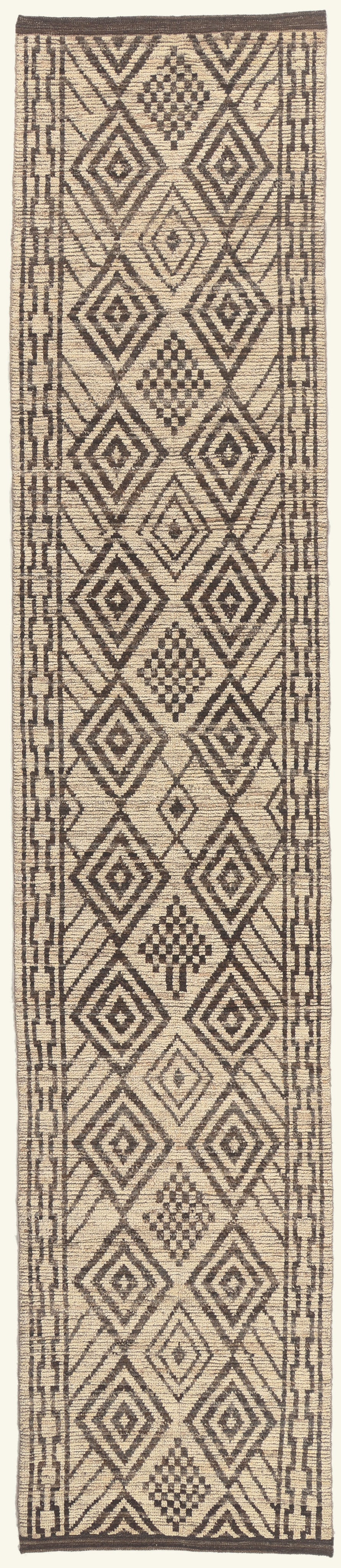 3 x 16 - Beige New Pakistani Moroccan Rug - 81182