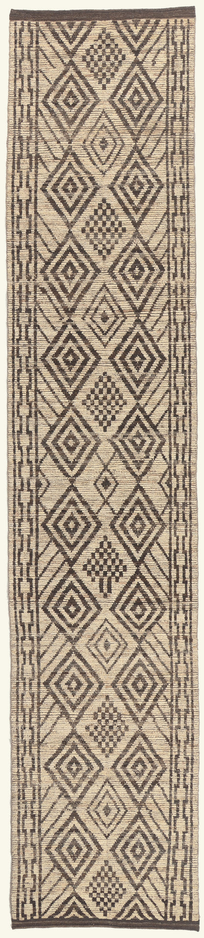 3 x 16 - Beige New Pakistani Moroccan Rug - 81182