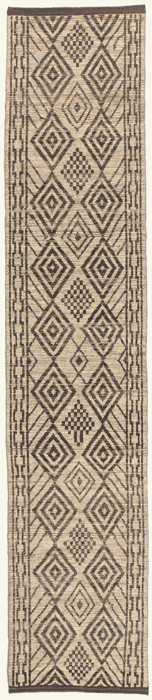 3 x 16 - Beige New Pakistani Moroccan Rug - 81182