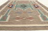 9 x 12 - Tan New Pakistani Kilim Rug - 81183