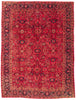 9 x 12 - Red Vintage Persian Malayer Rug - 61226