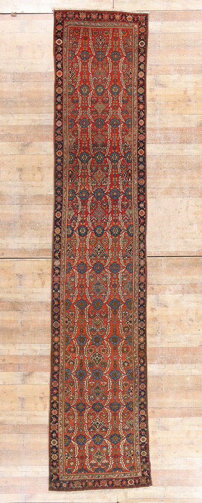 3 x 16 - Red Antique Persian Malayer Rug - 90040