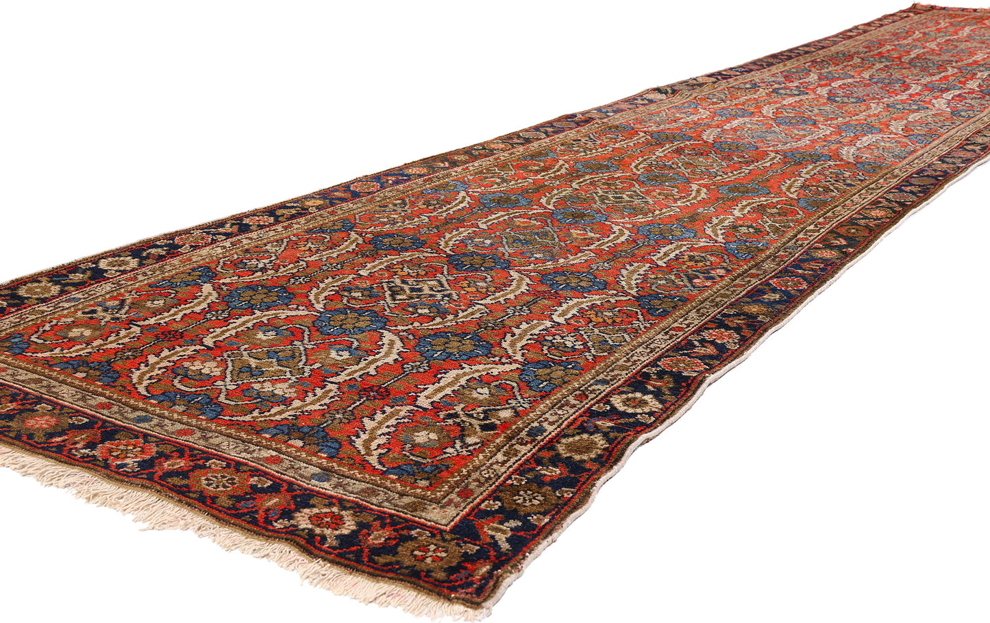 3 x 16 - Red Antique Persian Malayer Rug - 90040