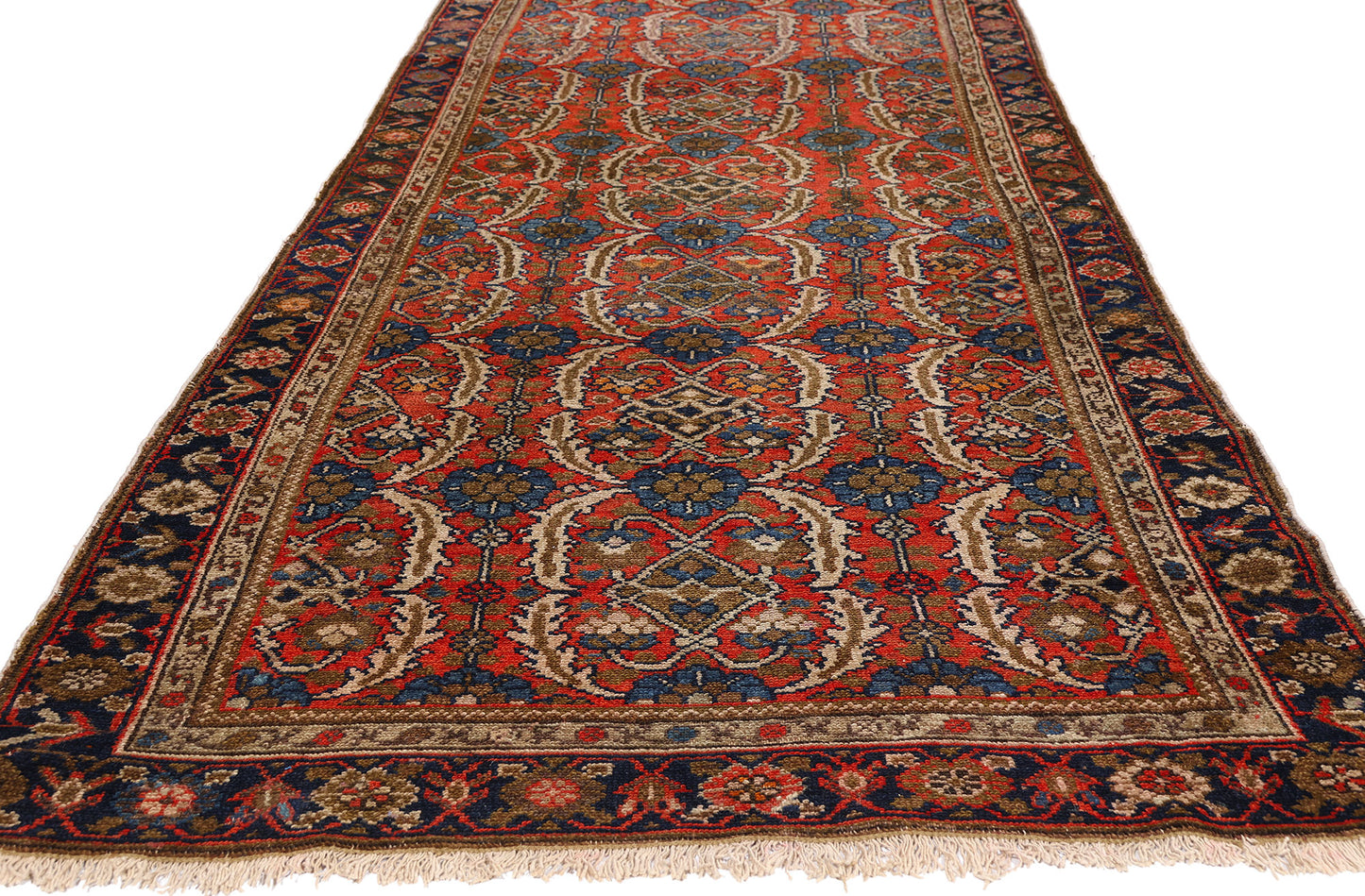 3 x 16 - Red Antique Persian Malayer Rug - 90040