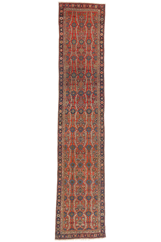 3 x 16 - Red Antique Persian Malayer Rug - 90040