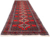 3 x 13 - Red Antique Persian Senneh Rug - 90041
