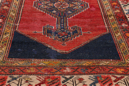 3 x 17 - Red Antique Persian Malayer Rug - 90042