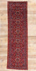 3 x 11 - Red Antique Persian Heriz Rug - 90045