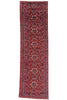 3 x 11 - Red Antique Persian Heriz Rug - 90045