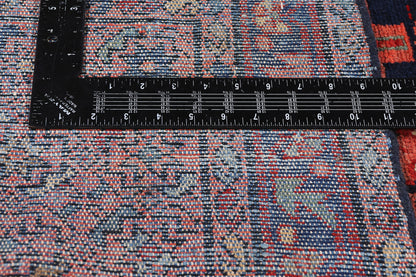 3 x 13 - Navy Blue Antique Malayer Rug - 90049