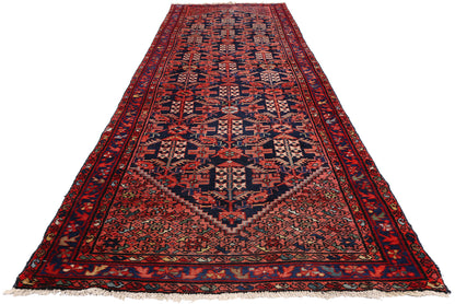 3 x 13 - Navy Blue Antique Malayer Rug - 90049