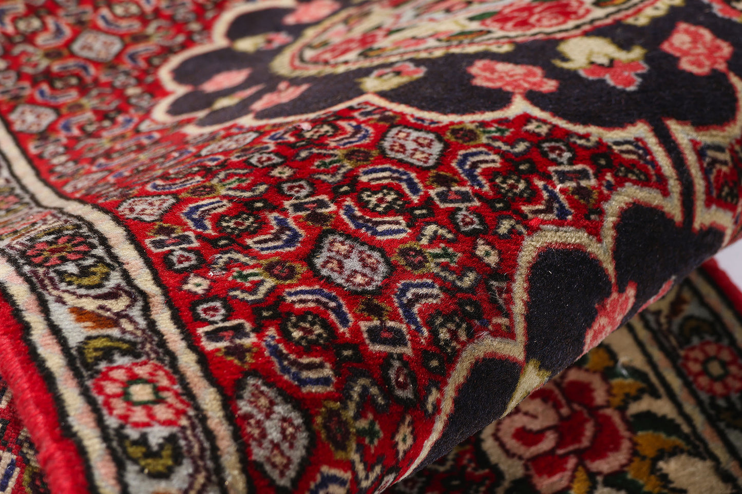 2 x 8 - Red Antique Persian Bijar Rug - 90050