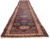 3 x 20 - Navy Blue Antique Persian Malayer Rug - 90052