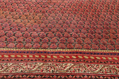 7 x 20 - Brown Antique Persian Malayer Rug - 90055