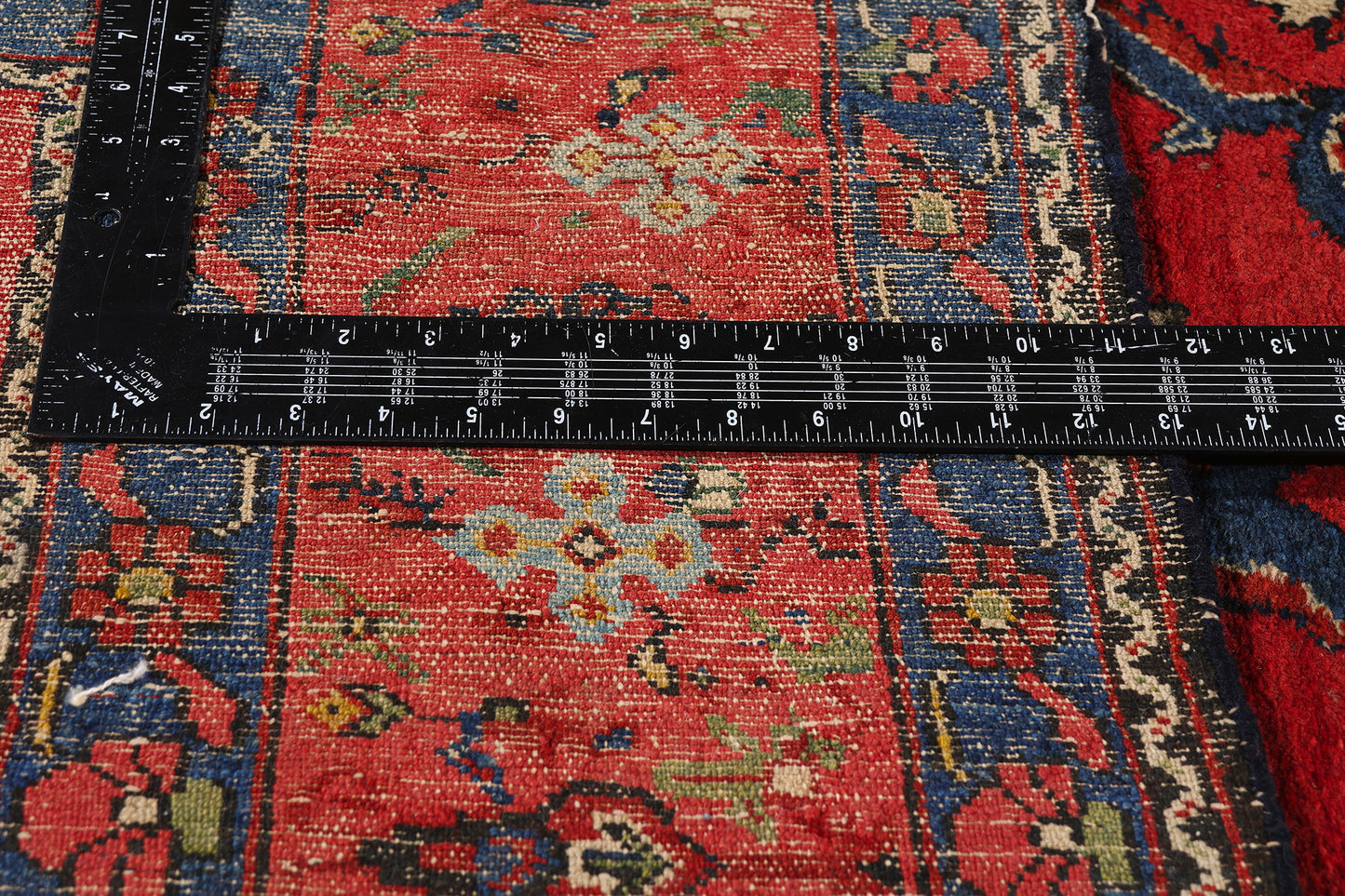 7 x 17 - Red Antique Persian Malayer Rug - 90057