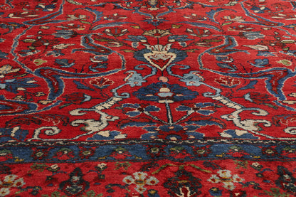 7 x 17 - Red Antique Persian Malayer Rug - 90057