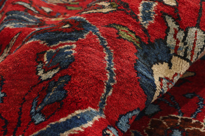 7 x 17 - Red Antique Persian Malayer Rug - 90057