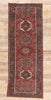 4 x 12 - Red Antique Persian Heriz Rug - 90059