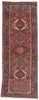 4 x 12 - Red Antique Persian Heriz Rug - 90059