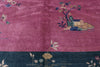 9 x 12 - Magenta Antique Chinese Art Deco Rug - 77629