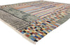 11 x 14 Chromatic Bauhaus Modern Moroccan Rug 81122
