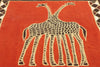 3 x 5 Vintage African Giraffe Batik Tapestry 79089