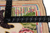 2 x 3 Vintage Gloucester Old Spot Pig Hooked Rug 79267