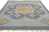 5 x 8 Anna-Greta Sjoqvist Vintage Swedish Rollakan Rug 79060