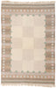 5 x 8 Anna Johanna Angstrom Vintage Swedish Rollakan Rug 79028