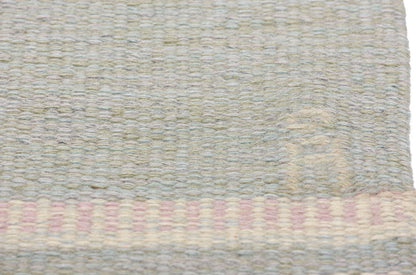 5 x 8 Anna Johanna Angstrom Vintage Swedish Rollakan Rug 79046