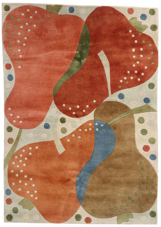 5 x 7 Anna Johanna Angstrom Vintage Swedish Pile Rug 79066