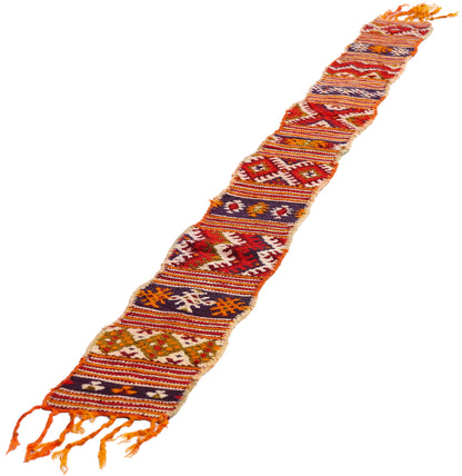 1 x 6 Antique Taznakht Moroccan Ait Ouaouzguite Belt Textile 79347