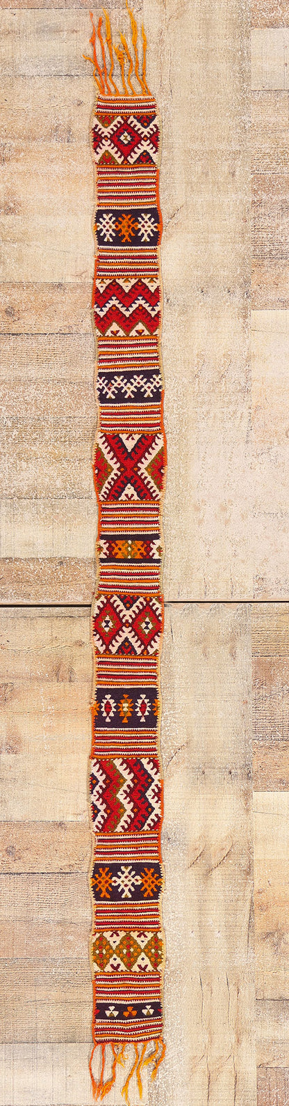 1 x 6 Antique Taznakht Moroccan Ait Ouaouzguite Belt Textile 79347