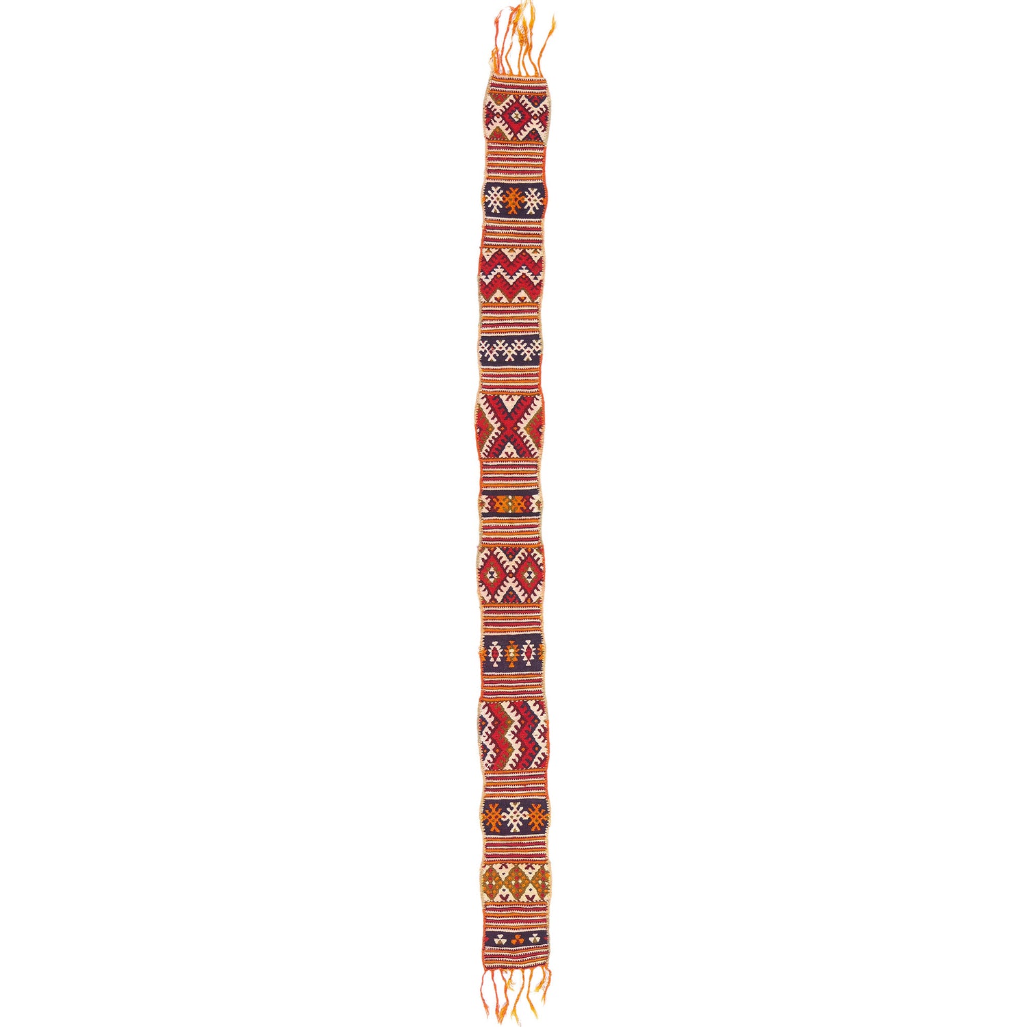 1 x 6 Antique Taznakht Moroccan Ait Ouaouzguite Belt Textile 79347