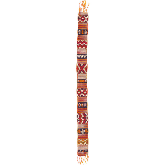 1 x 6 Antique Taznakht Moroccan Ait Ouaouzguite Belt Textile 79347