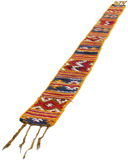 1 x 8 Antique Taznakht Moroccan Ait Ouaouzguite Belt Textile 79346