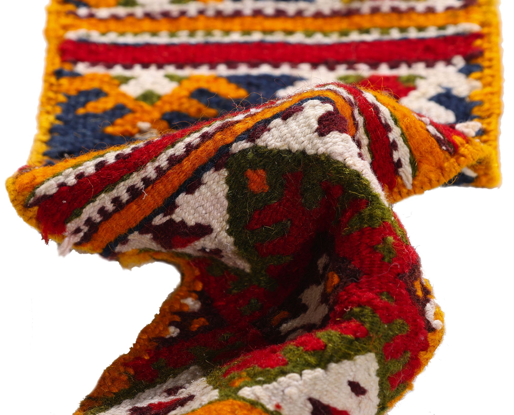 1 x 8 Antique Taznakht Moroccan Ait Ouaouzguite Belt Textile 79346