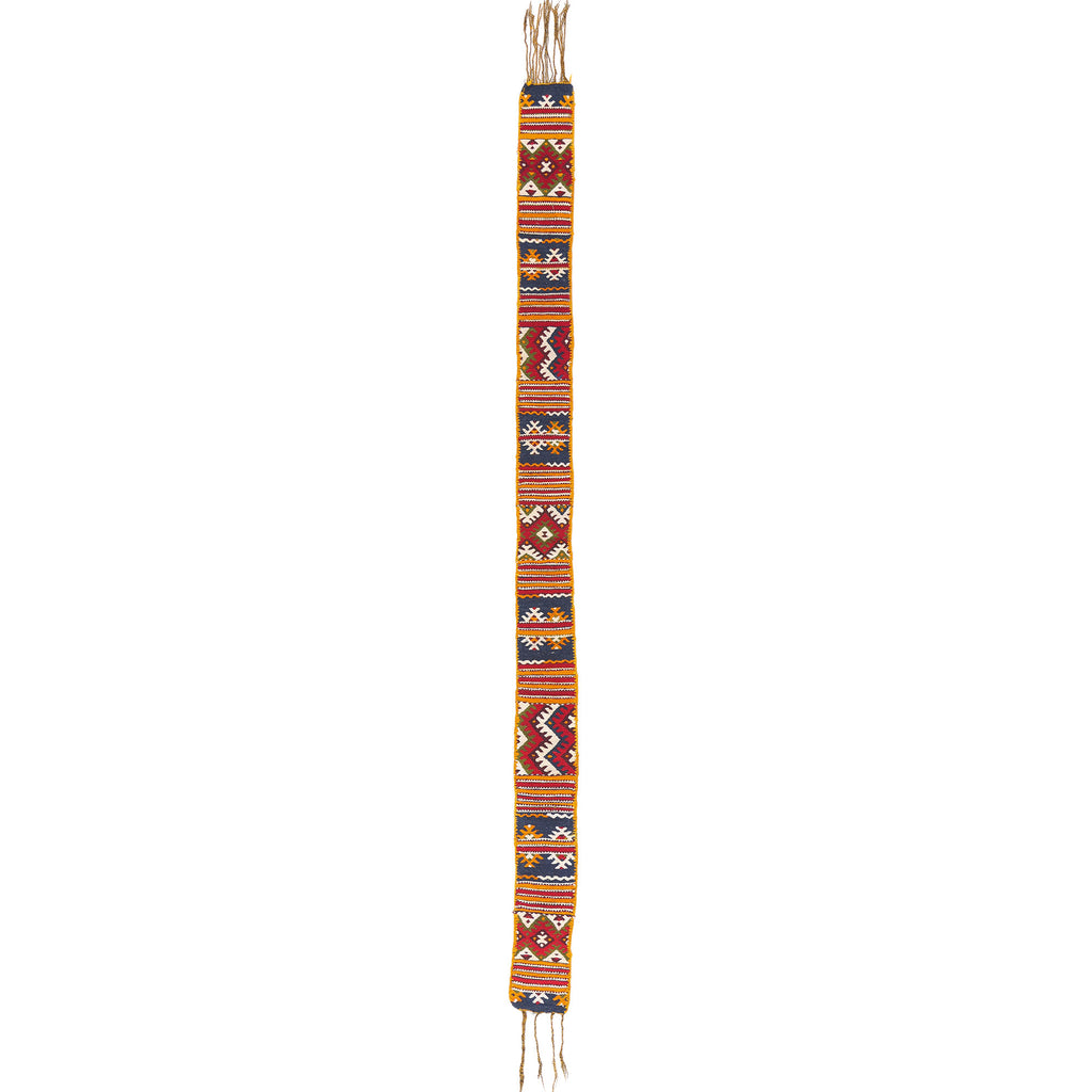 1 x 8 Antique Taznakht Moroccan Ait Ouaouzguite Belt Textile 79346