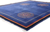 8 x 10 Antique Blue Chinese Art Deco Rug 79168